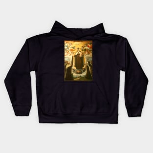 Our Lady of Mt. Carmel, from the tomb of St. John of the Cross Kids Hoodie